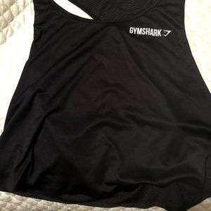 GYMSHARK LOOSE CROPPED TANK SIZE SMALL
